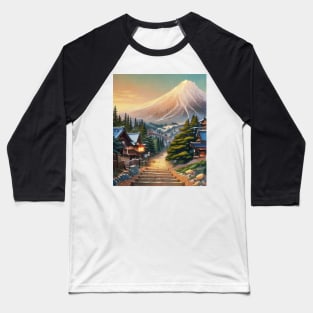 Manitou Incline in Vintage Japanese Anime Hiking Baseball T-Shirt